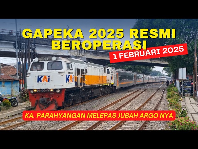 NOMOR KA DAN JADWAL KERETA API BANYAK PERUBAHAN DI GAPEKA 2025