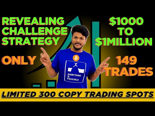 Just 149 Trades is enough to make $1Million. The Ultimate Crypto Compounding Challenge  Strategy