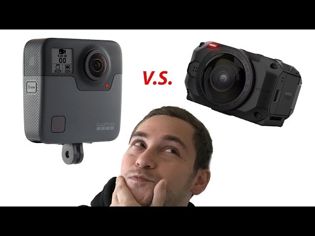 GoPro Fusion vs Garmin Virb!! (5K 360°)