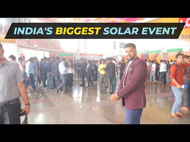 ऐसे सोलर प्रोडक्ट्स पहले कभी नहीं देखे | Biggest Solar Event in India | REI Solar Expo 2024