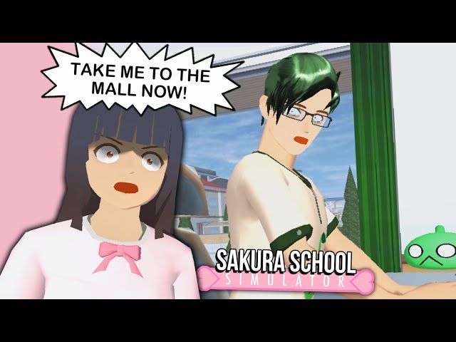 Becoming a Spoiled Brat who thinks she owns the world... in Sakura School Simulator