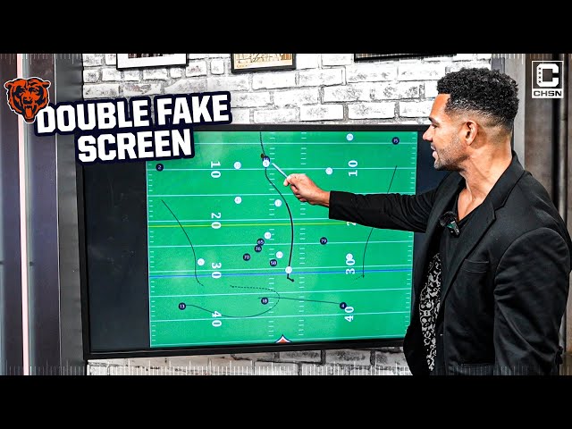 Clay Harbor breaks down Bears' creative TD pass to Cole Kmet | Harbor's Huddle