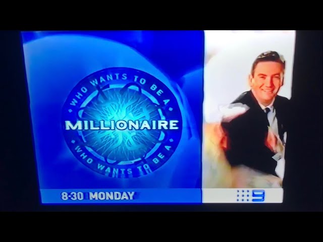 Who Wants To Be A Millionaire Australia Channel Nine Promo 2003