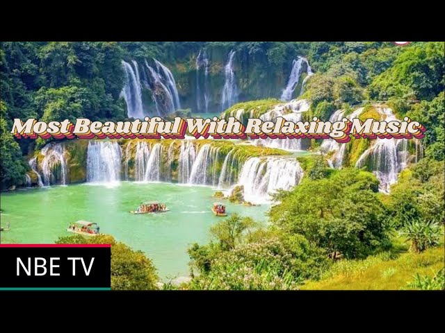 Relaxing Nature Sounds | Sleep | Nature Calming Water Sound | Waterfall [4K HD]