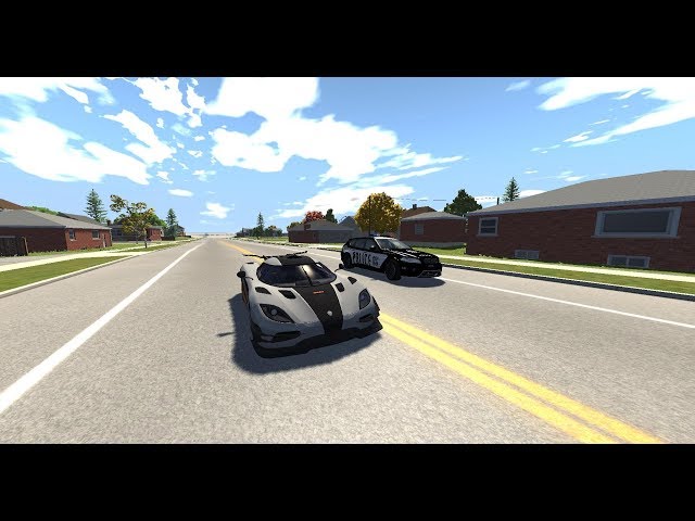 BeamNG Drive Epic Police Chase