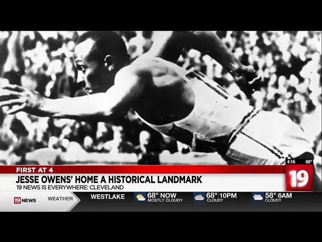 Cleveland home of iconic athlete Jesse Owens now a historical landmark