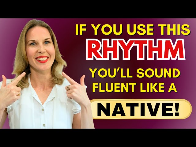 Rhythm in English Speaking | How Natives REALLY Speak English (Listen & Repeat Practice)