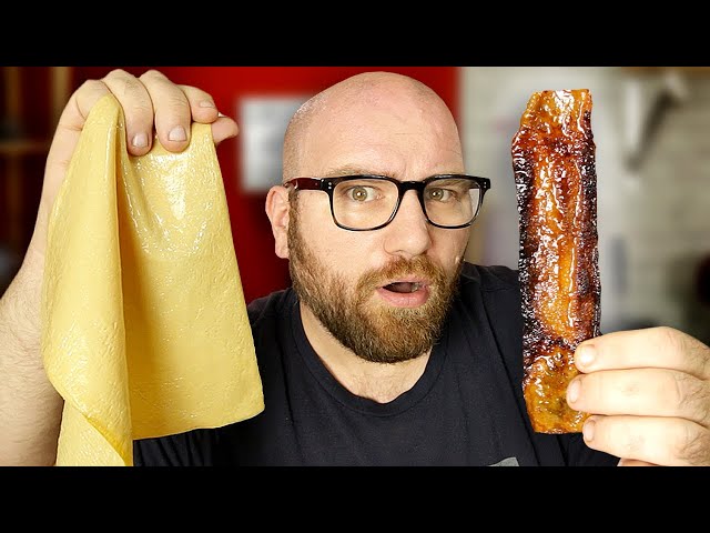 Making BACON from SOY SKIN the Easiest Vegan Bacon Recipe!