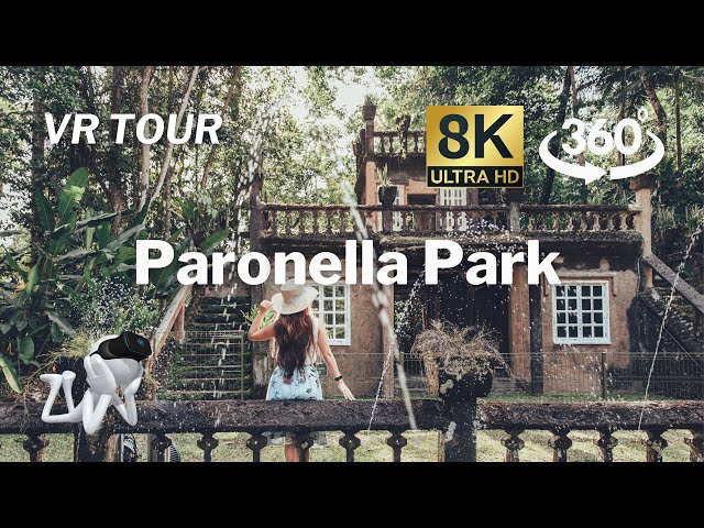 【360°VR】 Paronella Park / Cairns Australia - Virtual Nature Relaxation 8K Video