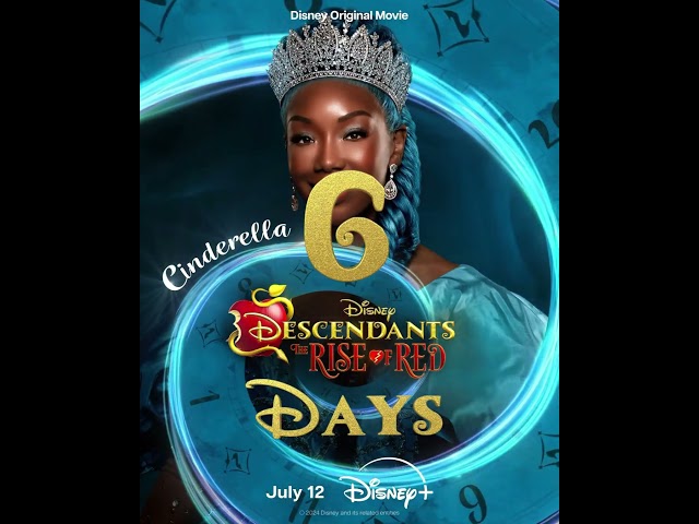 6 Days | Descendants the Rise of Red |  #descendants #disney