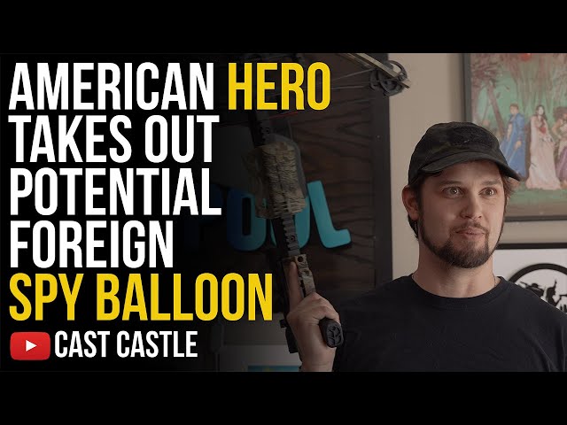 American Hero Takes Out Potential Foreign Spy Balloon