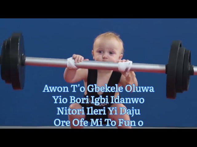 Awon T'o Gbekele Oluwa Hymn/Yoruba Hymn/Video Hymn/