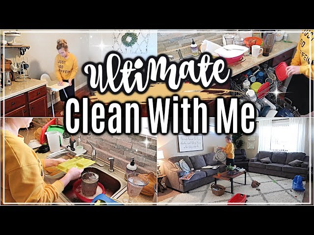 ULTIMATE CLEAN WITH ME 2019 | WHOLE HOUSE CLEANING | EXTREME CLEANING MOTIVATION