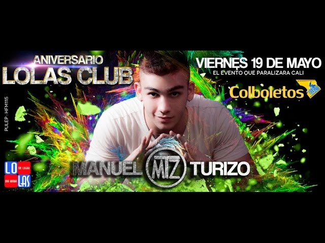 Concierto de Manuel Turizo en Lolas club "Una Lady Como Tu"