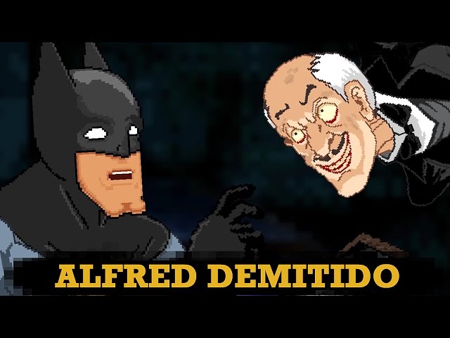 BATMAN PRECISA DEMITIR ALFRED - AnimaBITS