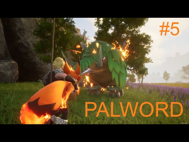 PALWORLD LET'S PLAY EP 5 - Exploring The Wild West for New Loot, Pals, and Bosses!