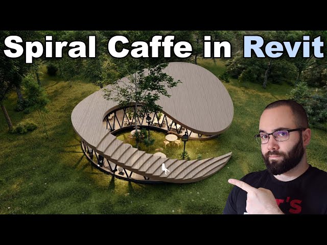 Massing in Revit - Spiral Caffe in Revit Tutorial