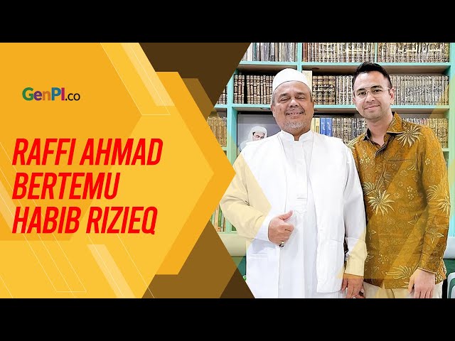 Raffi Ahmad Bertemu Habib Rizieq di Petamburan, Ini yang Dibahas