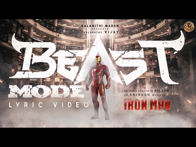 Beast mode  - Iron man version | Thalapathy Vijay | Anirudh | HoneyStarTinojan