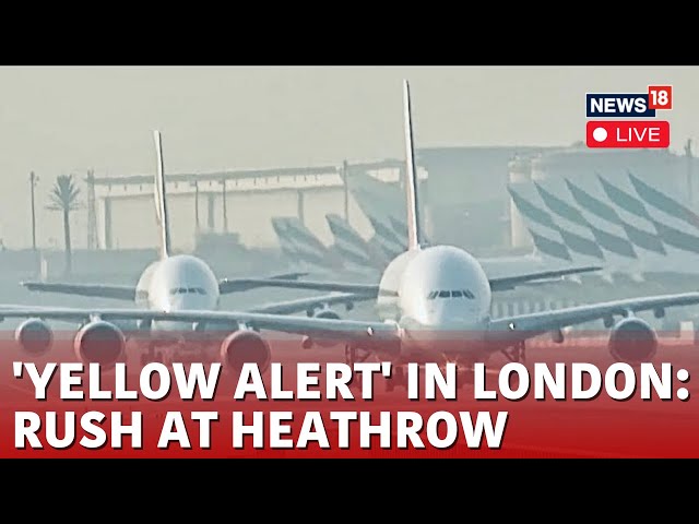 London’s Heathrow Airport Rocked By Christmas Season Flight Cancellations Due To Windy Weather LIVE