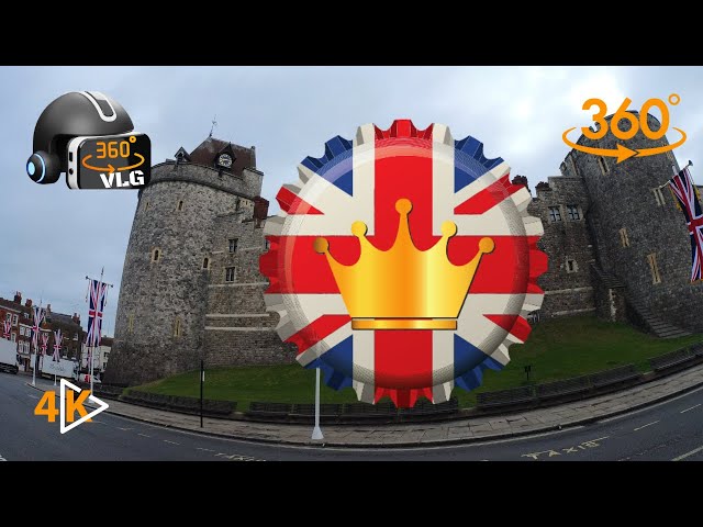 WINDSOR CASTLE WALK IN 360°ON QUEEN'S PLATINUM JUBILEE 2022 🇬🇧🏰💂