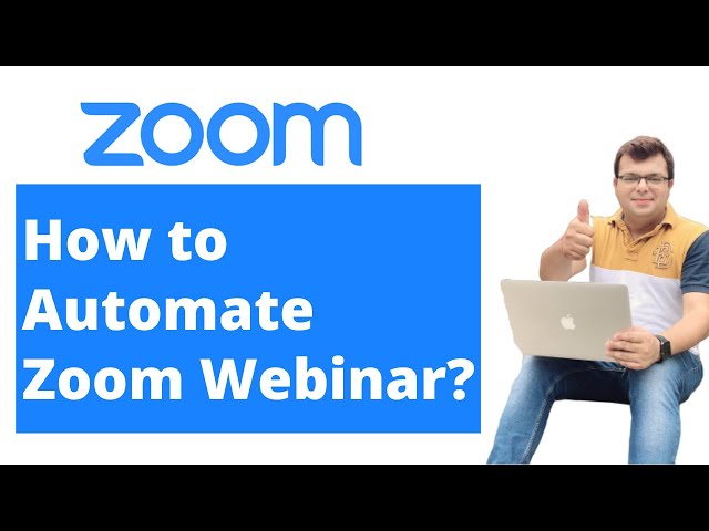 How to automate webinar on Zoom? | Webinar Automation