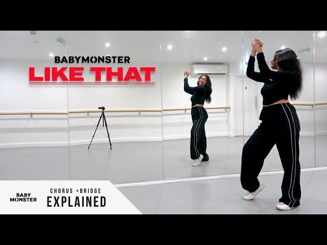 BABYMONSTER - 'LIKE THAT' - Dance Tutorial - EXPLAINED (Chorus & Bridge)