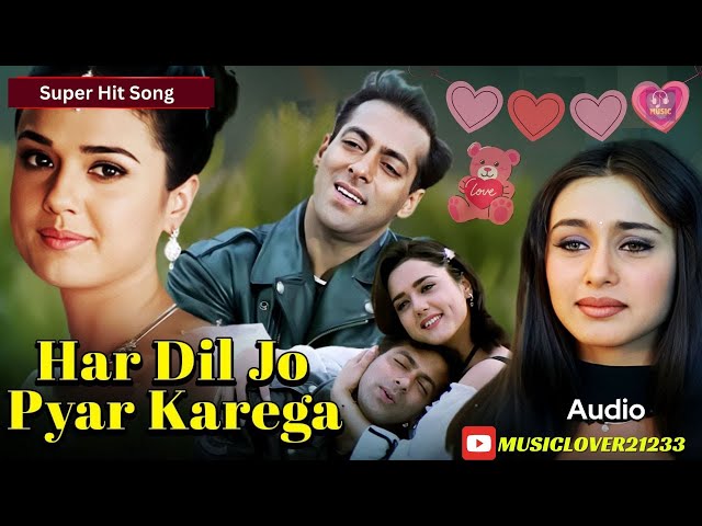 Har Dil Jo Pyar Karega l Salman khan, Rani mukherjee l Udit Narayan, Alka Yagnik l 90's Hits songs