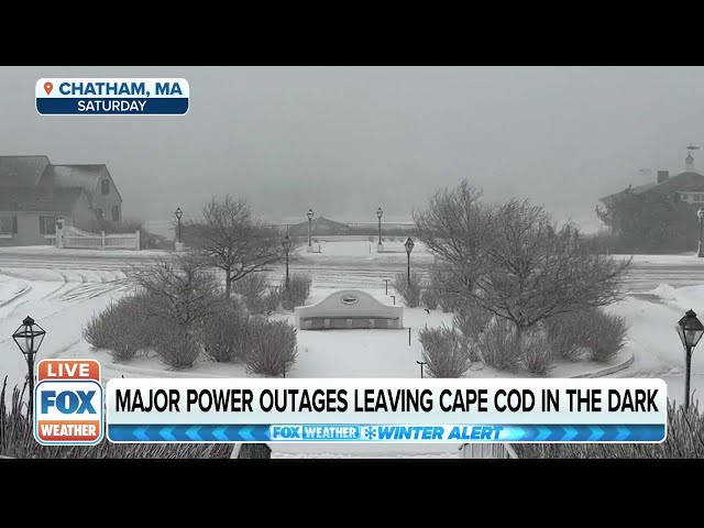 Nor'easter Leaves Cape Cod In The Dark With Major Power Outages