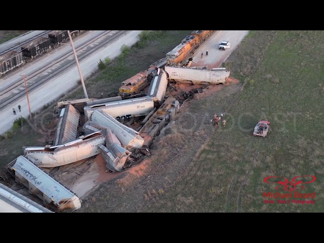 04/16/2023 Chico, TX - Head on train collision causes major injuries to multiple people