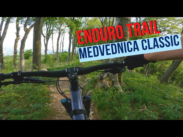 MTB sa vrha Sljemena - Enduro staza