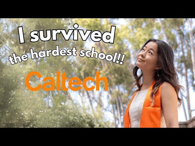 I graduated from CALTECH