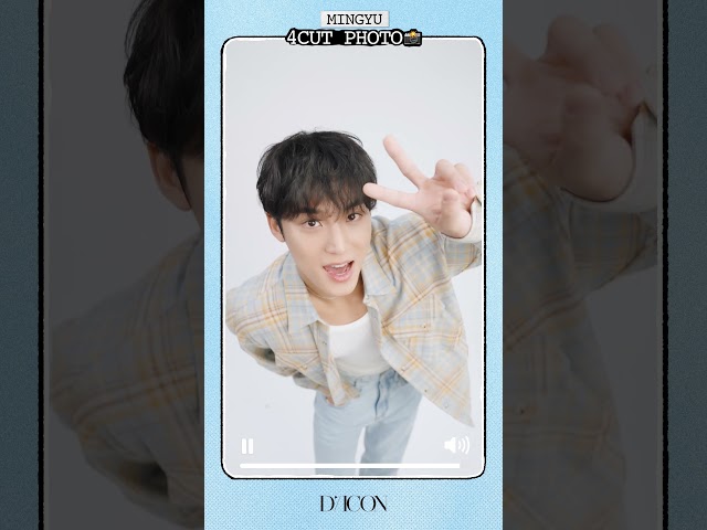 [DICON] MINGYU 4CUT PHOTO📸