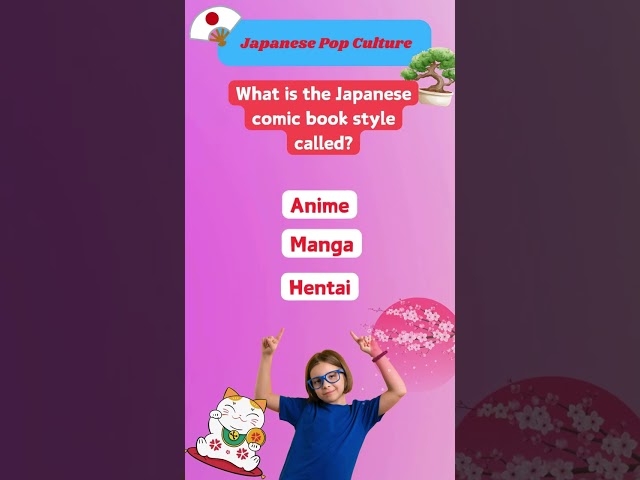 Master The Basics of Japanese Pop Culture in 60 Seconds! #quiz #japaneseculture   #triviaquest