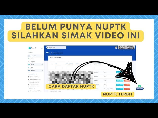 CARA DAFTAR NUPTK SAMPAI TERBIT BELUM PUNYA NUPTK SILAHKAM SIMAK VIDEO INI