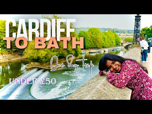 Cardiff to Bath Day Trip || Under £50 || Travel Vlog || Sarima Mondeti || UK Travel Vlog