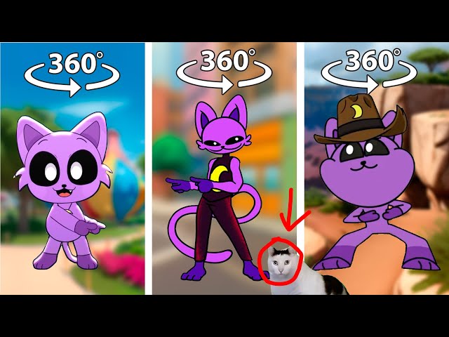 😍 360º VR CATNAP Boogie Boogie Bam Bam ORIGINAL vs PARODY vs COWBOY