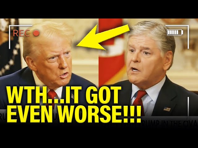 YIKES! Trump Has MELTDOWN in FOX INTERVIEW PART 2