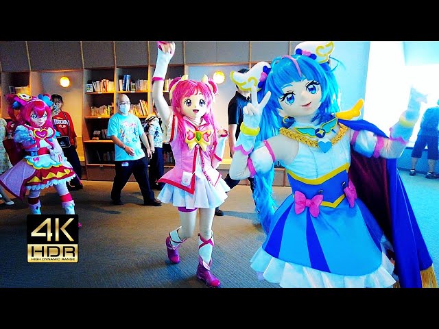 【4K HDR🇯🇵】”PRECURE ALL STARS F the Movie" Photo Session Event / Sky Garden - Yokohama Landmark Tower