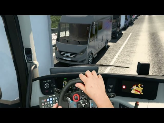 Gameplay [ETS2](2022) ProMods 2 62 | "modified" Logitech G29 + Shifter | 4K