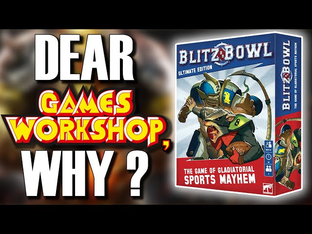 Why Won't Games Workshop Release Blitz Bowl to Everyone? - Monday Night Live