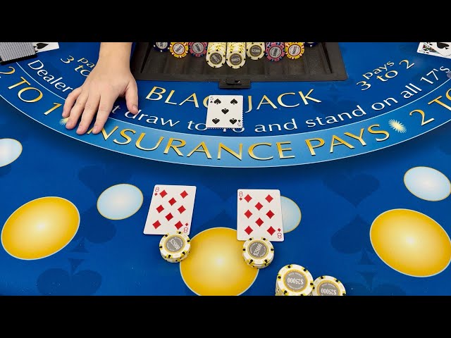 SPLITTING 8’s FOR $200,000 IN AMAZING HIGH STAKES BLACKJACK SESSION!