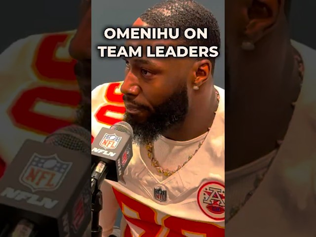 Charles Omenihu on Kansas City Chiefs Team Leaders #nfl #nflnews #chiefs #superbowl