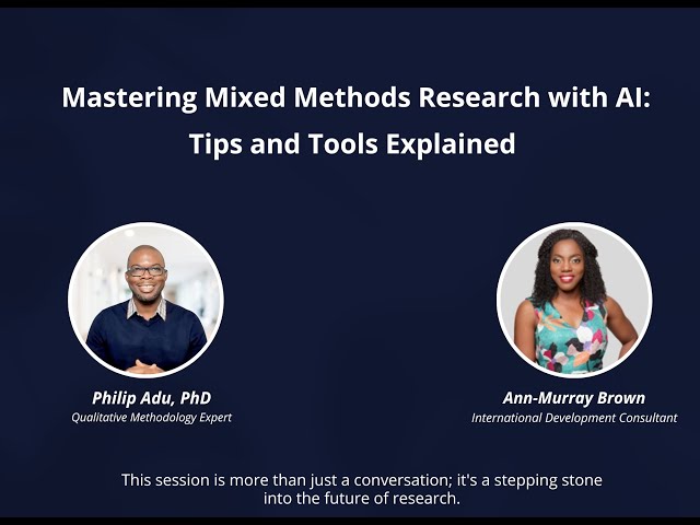 How to Use AI for Mixed Methods Research | Expert Insights