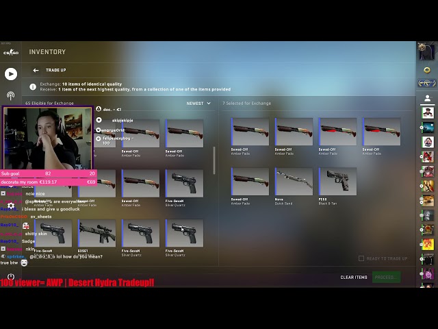 Csgo New Operation Tradeup Is that a Bluegem?!?