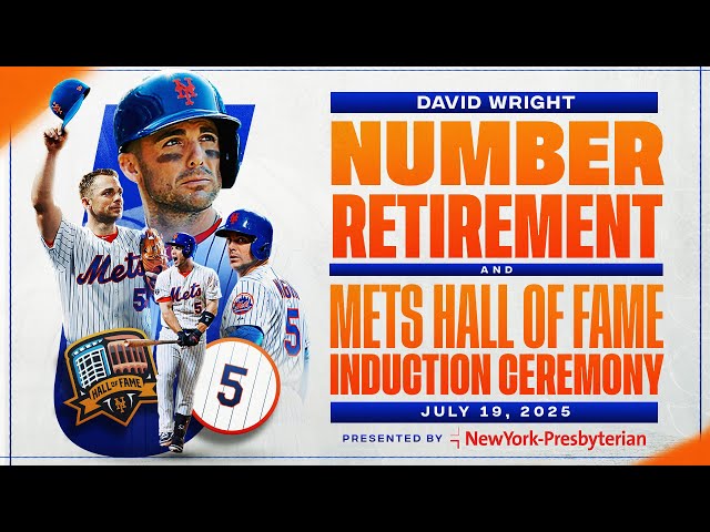 5 Forever - David Wright will have his Number Retired & Enter Mets Hall of Fame