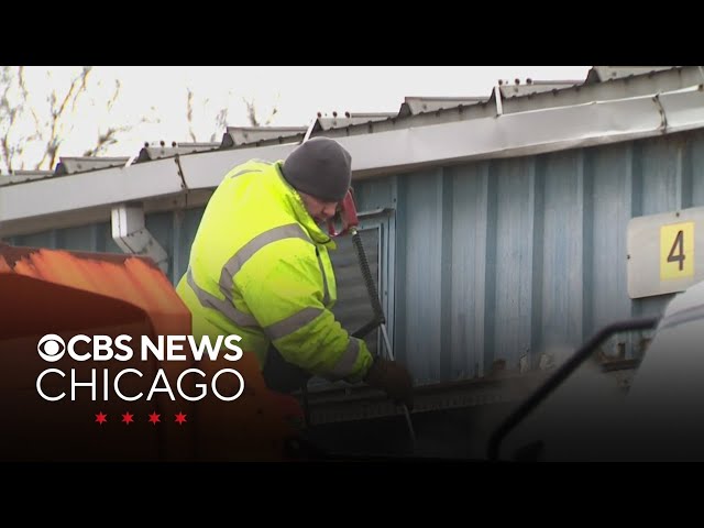 Crews prepare for ice threat in Chicago area starting Wednesday