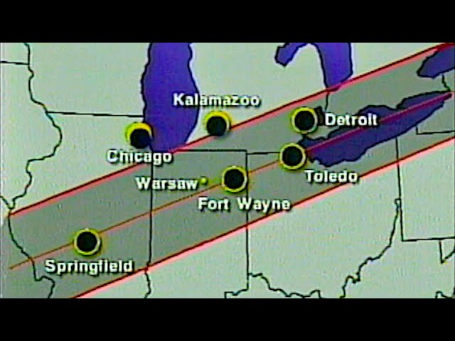 May 10, 1994 Total Solar Eclipse, WWMT-TV