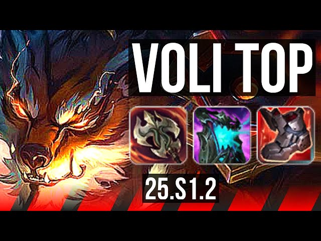 VOLIBEAR vs GAREN (TOP) | 800+ games | NA Challenger | 25.S1.2