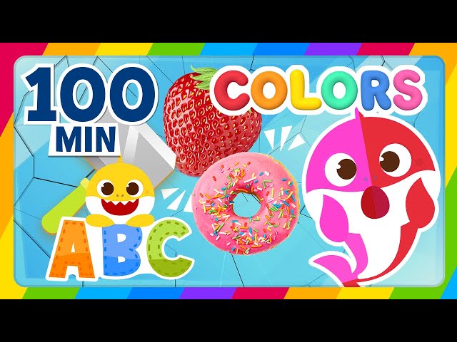 🎓 Learn ABC & Colors 🌈 with Baby Shark🦈 | +Compilation | ABC Songs | Colors Songs for Children